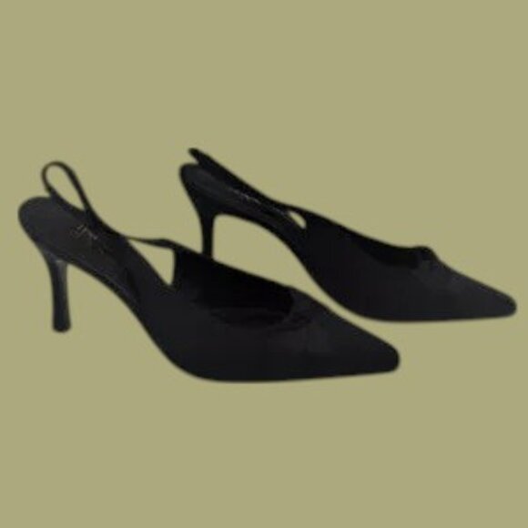 The Touch of Nina Satin Pumps EUC - Picture 3 of 12